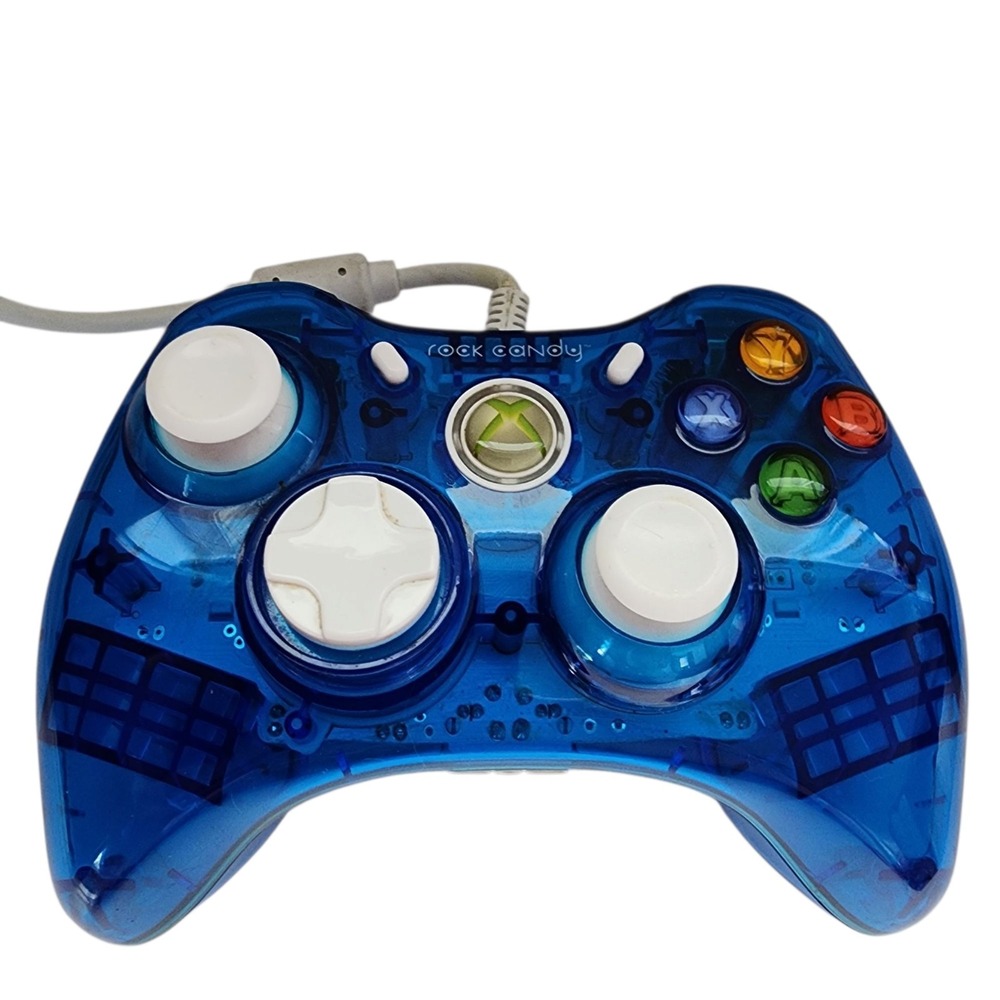 Rock Candy Wired Blue Microsoft Xbox 360 Controller